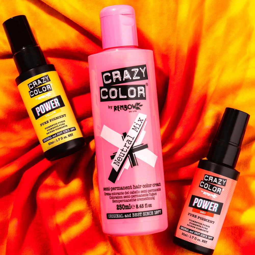 Crazy Color Neutral Mix Semi Permanent Hair Colour - Image 2