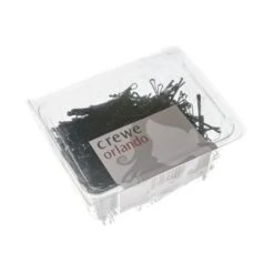 Crewe Orlando 2 Inch Wavy Hair Grips - Black