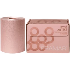 Framar All Day Embossed Hair Foil Roll - Rose Medium
