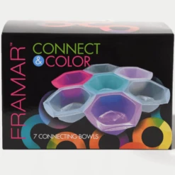 Framar Connect & Color Connecting Tint Bowls - Pack Of 7