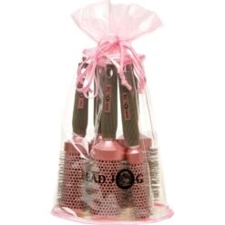 Headjog Oval Pink Brush Set