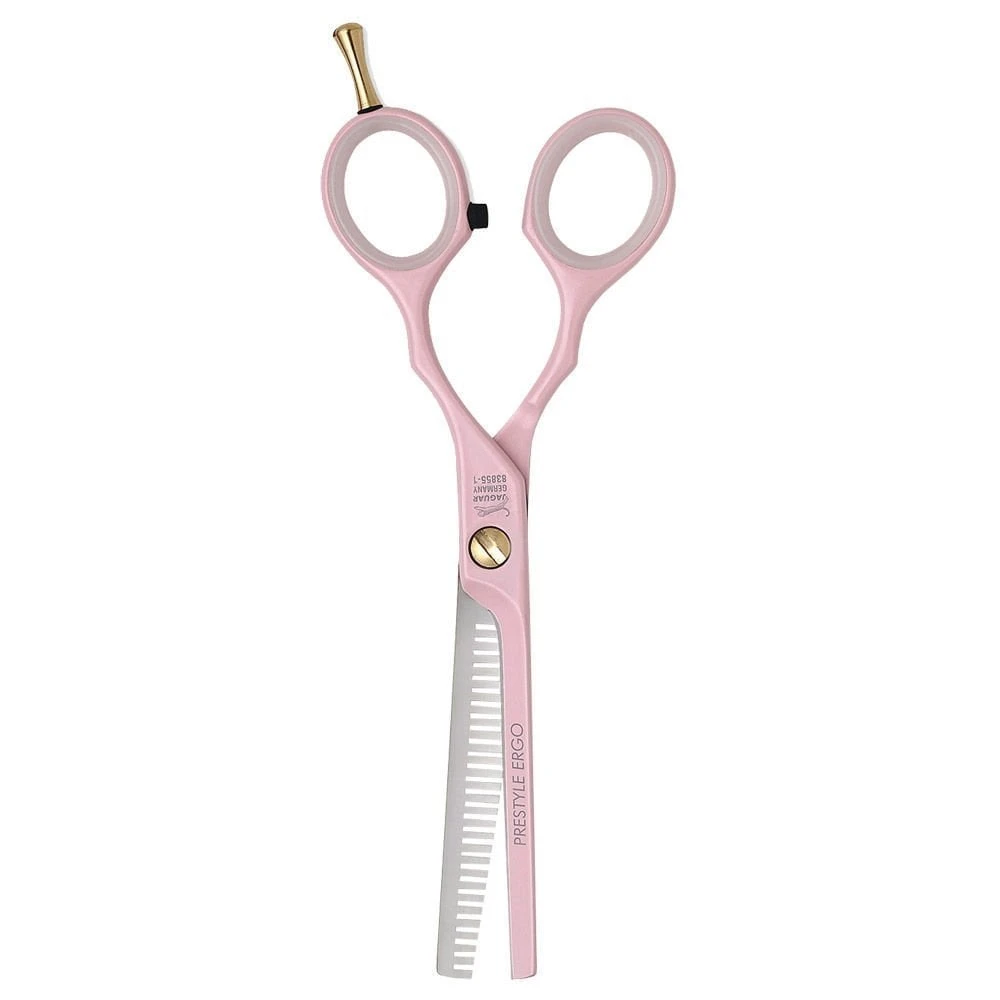 Jaguar Pink Pre Ergo Thinner Scissors - 12.5cm