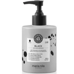Maria Nila Colour Refresh Hair Mask - Black 2.00
