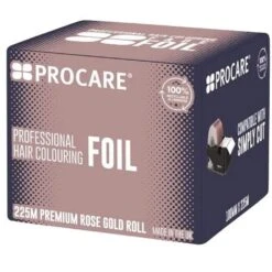 Pro Care Procare Hair Foil Roll 100mm X 225m - Rose Gold