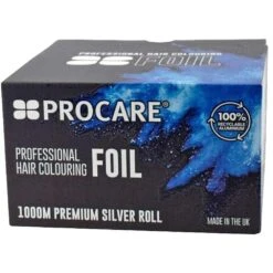 Pro Care Procare Premium Hair Foil Roll 100mm X 1000m - Silver