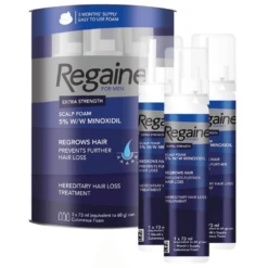 Regaine For Men Extra Strength Foam Set - 3 X 73ml