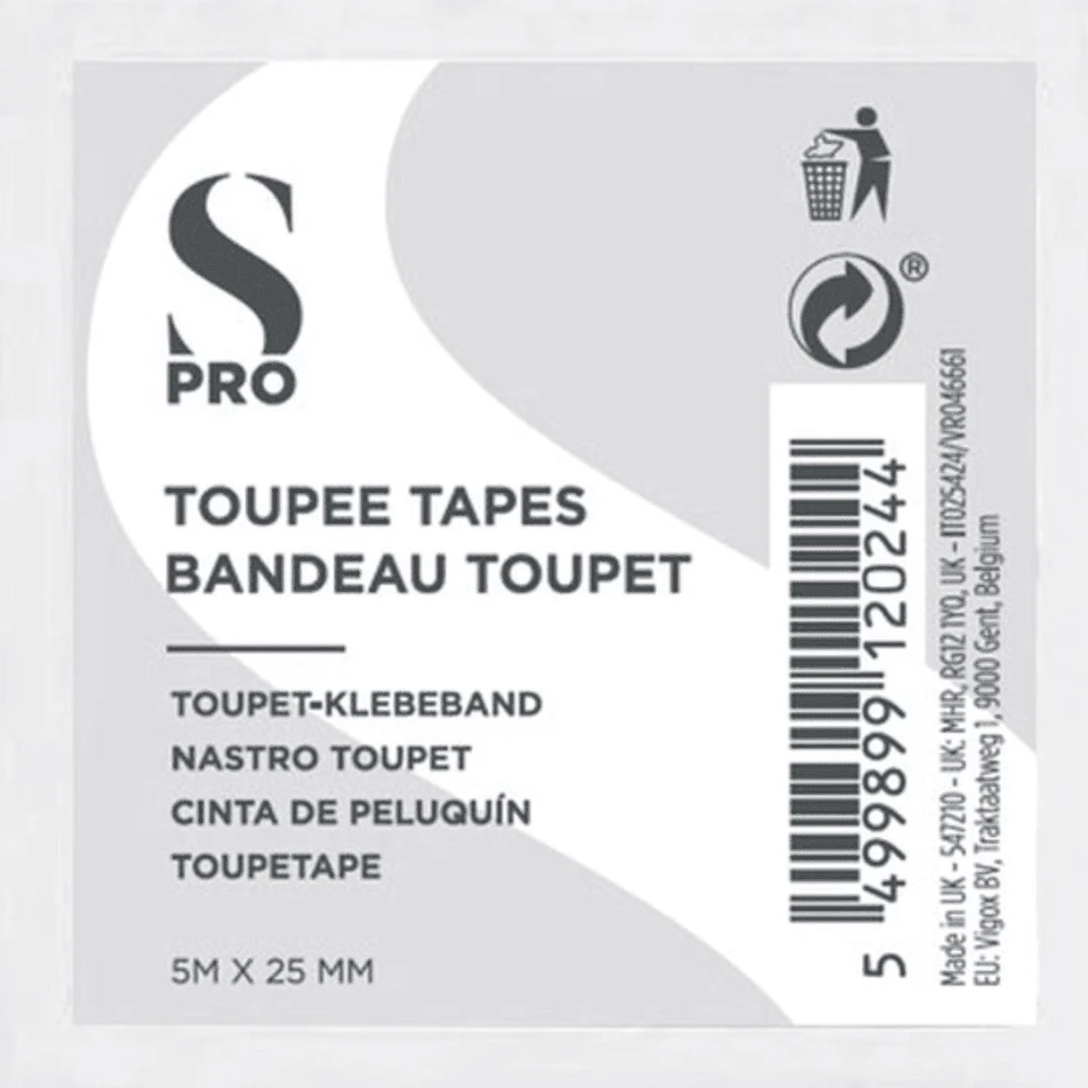 S-Pro Transparent Toupee Tape - 5m X 25mm