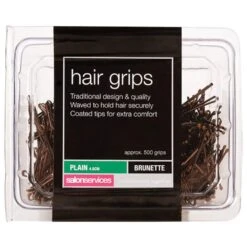 Salon Services Plain Brunette 4.5cm Hair Grips - Pack Of 500