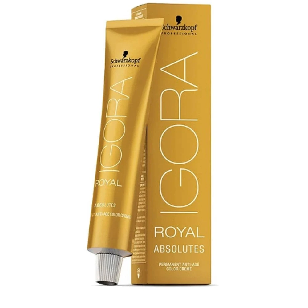 Schwarzkopf Igora Royal Absolutes Permanent Hair Colour - 6-50 Dark Blonde Gold Natural