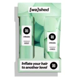 Shed Inflatable Volume Boost Hair Thickening Gift Set