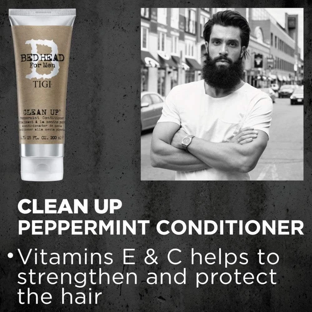 Tigi Bed Head For Men Clean Up Peppermint Conditioner - Image 5