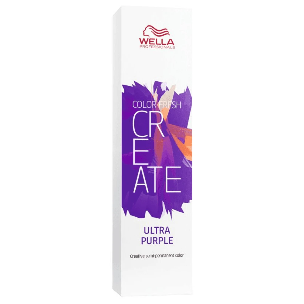 Wella Color Fresh Create Semi Permanent Hair Colour - Ultra Purple