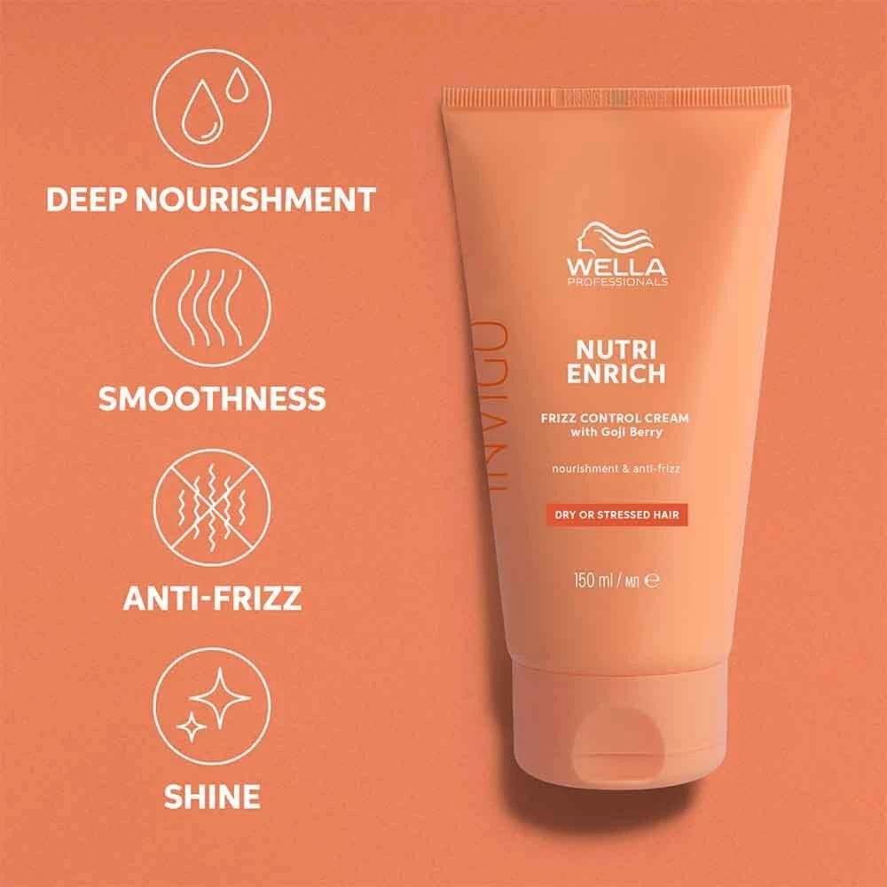 Wella Professionals Invigo Nutri-Enrich Frizz Control Cream - Image 2