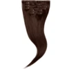 Wildest Dreams 100% Human Hair Clip In Extensions Half Head 18inch/52g - 2 Brownest Brown